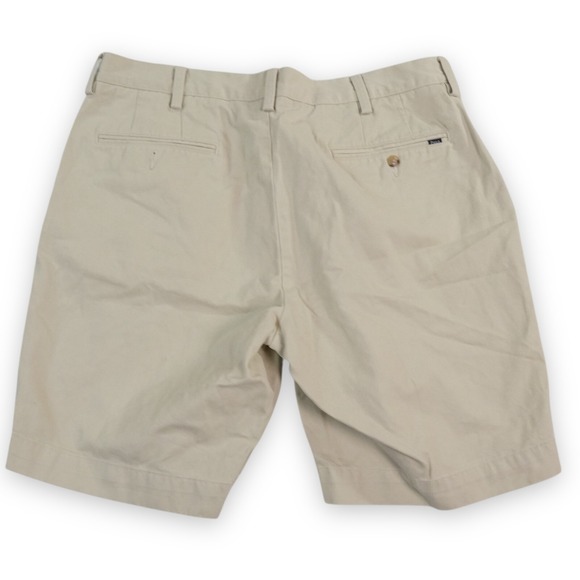 Polo Ralph Lauren Other - Polo Ralph Lauren Shorts‎ Mens 34 9"  Beige  Chino Stretch Coastal Pony Hit